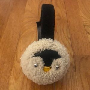 Adorable Coach Penguin Earmuffs